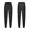 Damskie spodnie Capris Kobiet Moda Casual Street Style Multi Torby Przycięte ślad
