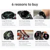 2022 NOWOŚĆ 454*454 SMART WATM ZAWSZE Wyświetl czas Bluetooth Call Local Music Smartwatch dla męskich słuchawek Android TWS