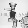 Bongs Recicladores de Vidro Cyclone Bong Heady Water Pipe Vortex Glass Pipes tornado plataformas de petróleo Bubbler 7,7 polegadas dab rig com narguilés de unhas de quartzo de 4 mm