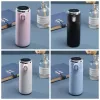 Smart Kids Stainless Steel Pea Thermos Tumbler Water Bottle Temperature Display Bounce Lid Vacuum Flask Coffee Cup Sublimation Blank Customize LOGO 10/13.5 Oz AA