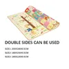 3 Sizes Cartoon Animals Baby Floor Sport Mat Functional Educational Alphabet Room Pad for Kids Double Sides Play Crawl Cushion 210402