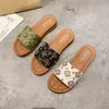 2022 Ladies Flat Slippers Summer Fashion New Thick Soles Comfortable Non-Slip Soft Soles Outdoor Leisure Shopping Beach Sandals