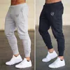 Brand New Gyms Mens Joggers Pants Cotton Casual Fitness Bodybuilding Skinny Sweatpants Joggers Track Pants Long Trousers P0811