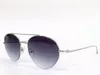 Selling fashion design sunglasses 0095S round metal half frame light and comfortable simple versatile style top quality uv400 protection eyewear