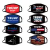 Trump 2024 U.S. General Máscara eleitoral Eleição Presidencial Mantenha a América Grande Face Masks Adulto de Algodão à prova de poeira Respirável decoração reutilizável JY1036