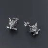 Étouffer les hommes et les femmes universelles rétro punk d'anniversaire cadeau bijoux bijoux créatif domineur wolf head wild wild oreing boucles oreilles entièrement 36697499980