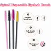 Makeup Borstar 50st / Pack Engångsögonfransmascara Wands Applicator Eyelashes Extension Tool Spoolers Tools