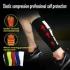 Calf Leg Running Compression Sleeve Socks Shin Splint Support Brace Guard Sports (Sale Single) X0710