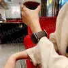 Bracelets de montre Guard 42mm bandes 38mm 40mm 44mm Pour bracelet Apple iwatch série 6 3 4 5 SE 7 Bracelet en cuir Bracelet Or Hommes Femmes Mode Marron Luxe Cadeau de Noël