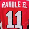 2021 NCAA College Indiana Hoosiers Football Jerseys 11 Randle El Jersey Red Size S-3XL 청소년 성인