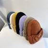 2021 Fashion Beanies Classic Brev Skull Kall Kepsar Man Kvinna Varm Fall Vinter Unisex Par Hattar Toppkvalitet Kabel Stickad Beanie Designer Cap Andas