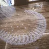 Bridal Veils Luxurious Lace Sequins Appliques Cathedral Tulle Formal Long Veil Soft Women Wedding Hair Head Accessories 4m