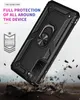 Magnetic Metal Finger Ring Stand Holder Cases For Samsung Galaxy S30 Plus Note 20 Ultra Rugged Armor Shockproof Back Cover