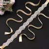 Wedding Sashes TOPQUEEN S454 Pearl And Rhinestone Belt Fancy Belts For Women Crystal Dresses Beaded Colorful Bridal