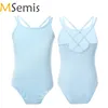 STOCK MSemis Kids Girls Dance Costumes Ballerina Bodysuit Ballet Dress Tutu Gymnastics Leotard Dancewear Stage Wear