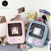 Cute Game Console Design Lolita Girls Shoulder bag Nylon Backpacks Casual Ladies 3 Way Ita Bag New Cartoon Student School bag H0901