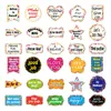 Stickers de motivation des étudiants de 30 pcs Retour à l'école imperméable Student Graffiti Inspirational Anglais Phrase Autocollant Enfants Notebookl Mots décalques