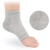 Chaussettes en coton colorées Peds Doublure anti-fissuration Chaussettes à talon Doux élastique en silicone Hydratant Pied Soins de la peau Talon Protection des pieds