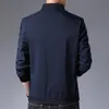 Mäns Jackor Yisu 2021 Höst Vinter Solid Färg Baseball Collar Fashion Slim All-Match Enkelhet Cardigan Men Jacke