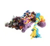 1 pcs Pets dogs pet supplies Pet Dog Puppy Cotton Chew Knot Toy Durable Braided Bone Rope 17CM Funny Tool Random