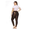 Bayan Tayt Katı Renk Moda Seksi Slim-Fit 5XL Bahar Yüksek Streç Altın Köpüklü Spor Tayt OUC3315 211204