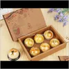 Boxes Office School Business & Industrial Drop Delivery 2021 Round Egg Yolk Biscuit Plastic Moon Cake Packing Blister Box Wholesale Two Style