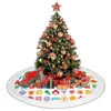 Dekoracje świąteczne drzewo spódnica japońska szczęśliwego roku 30 „36” 48 ”Xmas Party Dekoracja wakacyjna