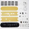 Timers M0XD DS3231 Multifunctionele wekker LED DOT MATRIX ANIMATIE EFFECTEN DIY KIT GIFTEN