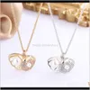 Pendant Necklaces & Jewelry Drop Delivery 2021 Pendants Singapore Chomel Shell Pearl Necklace Womens Fresh And Hollow Out High-Grade Feeling