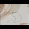 Chokers halsband hängsmycken juvelrymodern smycken orm kedja säljer stil siery plätering en enda pärla kort halsband för tjejgåvor släpp del del