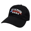Новый козырь 2024 Cap Вышитая бейсбольная шляпа U.S Президентские выборы Caps Регулируемая скорость отскок хлопка спортивные шляпы LLB12964