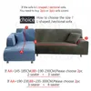 Geometrisk soffa täcker elastisk stretch modern stol soffa s för vardagsrumsmöbler motiv 1/2/3/4 sits 210723