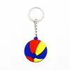 Sport basket-ball football baseball ballon de plage porte-clés porte-clés sac à main pend bijoux de mode volonté et sable