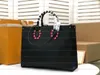 High quality Women handbags purses ONTHEGO shoulder Shopping bags clutch Luxury designer SPEEDY 35 leather crossbody bag code CRAFTY NEONOE graffiti Handbag tote
