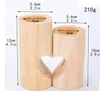 Wooden Tea Light Candle Holder Heart Hollowed-out Candlestick Romantic Decoration for Home Birthday Party Wedding