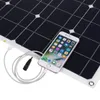 150W 18V Mono Solar Panel USB 12V/5V DC Monocrystalline Flexible Charger For Car RV Boat Battery Waterproof