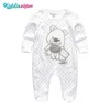 Completi di abbigliamento per neonati per ragazze Tute per neonati Vestiti per neonate in cotone monopezzo Roupas de bebe Vestiti per neonati 1/2/3/5 / 6PCS G1221