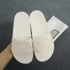 2021 Nieuwe Mannen Dames Sandalen Schoenen Slippers Print Slide Zomer Wide Flat Lady Sandals Slipper