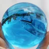 2022 Atacado Novo! 40mm Asiático Raro Natural Quartzo Blue Magic Crystal Curing Ball Sphere + Stand