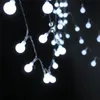 20m 30m 50m Guirlande LED Ball String Lumière Noël Ampoule Fairy Strings Lumières décoratives pour la décoration de fête de mariage à la maison