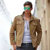 6XL Mannen Jas Jeans Militaire Army Soldier Bovenkleding Katoen Mannelijke Merk Kleding Lente Herfst Mens Bomber Jassen 211126