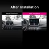 Araba DVD Bluetooth Radyo Android Oyuncu 9 "Toyota Yaris-2017 Için GPS AUX USB FM Destek DVR Yedekleme Kamera TPMS OBD Carplay 3G