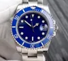 Luxury Watch Rolaxes Waterproof Watches Datum Swiss Arvur med logotyp Rostfritt stål Y Mens Watches Black Ceramic Bezel Dial 116610 16610 Brace Jwao