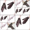 Mitones Sombreros, Bufandas Accesorios de moda Guantes de cinco dedos Red de pesca Encaje Vestido atractivo atractivo Rekawiczki Guantes Luvas Eldiven Handschoen