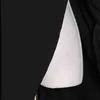 Loose Patchwork Ruffle Sweatshirt för kvinnor Hooded Collar Långärmad Oregelbunden Casual Black Female Fashion 210520