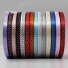 10mm 15mm 20mm 25mm 100Yards / Roll 1inch poke-a-dot dots Silk Satin Ribbons for Crafts Bow Handmade Gift Wrap Party Wedding Decorative Christmas Packing