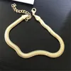 Metal Women Snake Bones Anklet Jewellery Pure Color Plated Gold Lady Fashion Fish Scale Anklets Popular 0 5tk