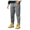 Men's Pants Men's 2022 Fashion Section Casual Men Summer Long Skate Board Stright Pocket Plus Size Jeans Z819