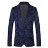 Men039s Anzüge Blazer Camo Mann Blazer One Button Schwarz Herren Anzug Jacke Für Prom Party Mode Tops Männlich Mantel FOVIVA JC0034115386