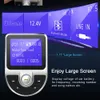 FM Transmitter Bluetooth Car Mp3 Music Player BT39 Hands-free Kits USB Mobile Phone Fast Charger Quick 3.1A Auto Electronics With 1.44inch LCD Display Support U Disk